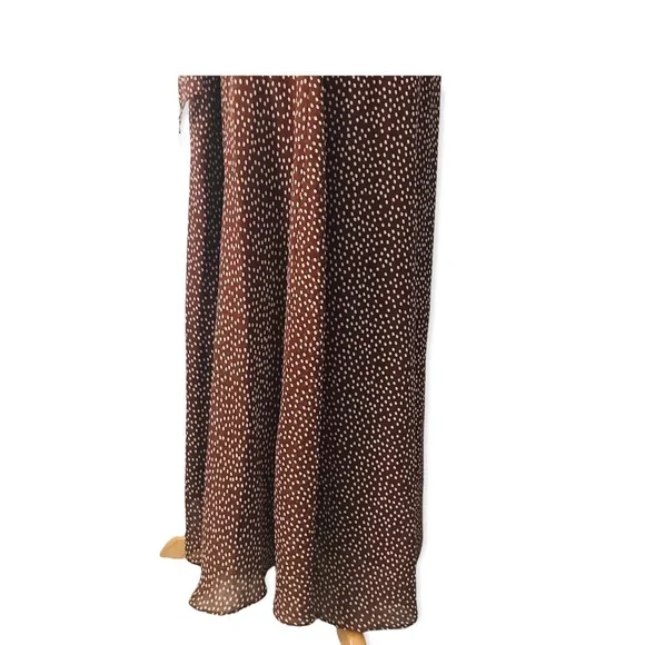 Adrianna Papell Darling Dot MIDI Dress 12 - Picture 8 of 9